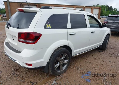 2017 Dodge Journey Crossroad Plus from USA, damaged, VIN 3C4PDCGGXHT708679
